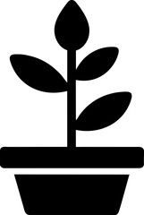 Canvas Print - plant icon