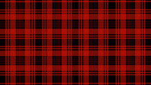 Black And Red Plaid Fabric Texture As A Background