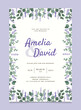 © Ludere Studios - Purple Beautiful Lavender Flower Wedding Invitation Template