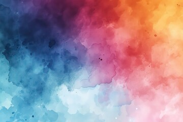 Wall Mural - abstract watercolor background