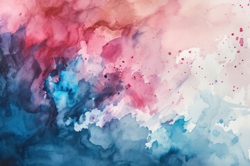 Wall Mural - abstract watercolor background