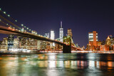 Fototapeta  - Skyline of downtown New York, New York, USA