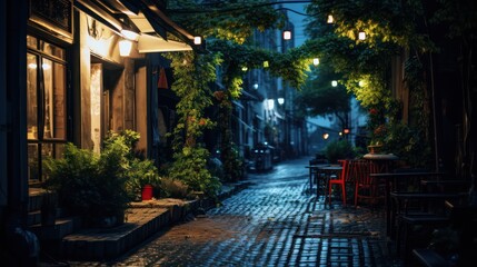 night green streets
