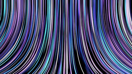 Wall Mural - futuristic vibrant blue color speed light, abstract fast speed moving digital data particle in cyber