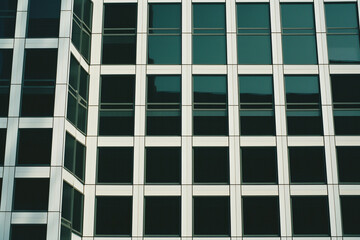 Fototapete - Minimalist pixel art featuring an abstract grid pattern, showcasing simplicity and precision in design.