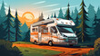 Recreational vehicle camping