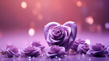 Purple Rose Petals, Generative Ai