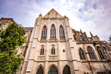 Wall Mural - exteriors of Saint Riquier abbey, Somme, France