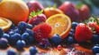 A Vibrant Collection of Fresh Fruits