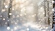 Glimmering Bliss: A Soft-Focused Winter Wonderland Background, Where Ethereal Beauty Meets Subdued Elegance in a Serene Symphony of Glitter and Tranquility