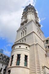 Canvas Print - Philadelphia City Hall. Landmark of Philadelphia, USA.