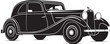 © BABBAN - Vintage Grace Vintage Logo Car Legacy Revival Black Emblem Vintage