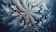 A high-quality image of a close-up of frost patterns on a windowpane, in a 16_9 ratio.