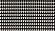 Unsymmetrical Scottish Lowlands Houndstooth seamless pattern black and white texture background