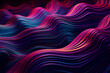 Multicolored abstract background with a complex wavy line pattern.