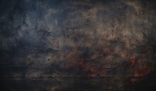 Abstract Texture Dark Deep Background. Empty Copy Space For Text, Wall Structure, Grunge Canvas. Luxury