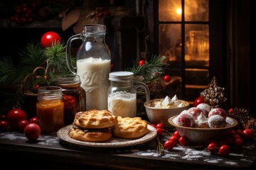 Poster - Christmas Morning Breakfast - Generative AI