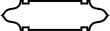 © Shahsoft Production - Islamic Label and Name Frame Bold Line Outline Linear Black Stroke silhouettes Design pictogram symbol visual illustration