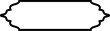 © Shahsoft Production - Islamic Label and Name Frame Bold Line Outline Linear Black Stroke silhouettes Design pictogram symbol visual illustration