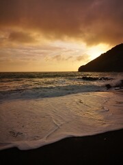 Wall Mural - sunset on the beach