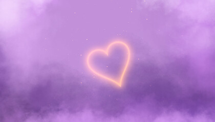 Wall Mural - abstract neon background, light effect.