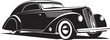 © BABBAN - Timeless Icon Concept Vintage Car Emblematic Identity Vintage Legacy Black Vector Vintage Car Mark