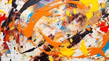 Aufkleber - luxury golden color Abstract wave background. Abstract soft color waves : Generative AI