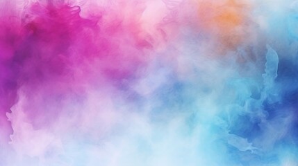 Leinwandbilder - Artistic Illustration Background Watercolor Bright Graphic Abstract Design : Generative AI