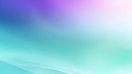 Aufkleber - Blue, purple, green gradient. Soft pastel color gradient. Holographic blurred abstract background. : Generative AI