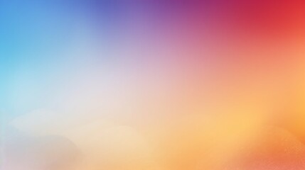 Poster - gradient blurred colorful with grain noise effect background, for art product design, social media, trendy,vintage,brochure,banner : Generative AI