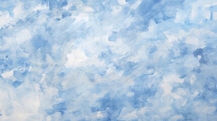 Leinwandbilder - Abstract blue watercolor high resolution : Generative AI