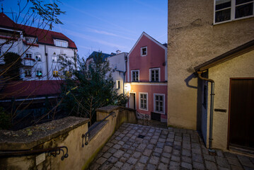 Wall Mural - street in the old town of steyr, upper austria