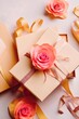 roses and gift