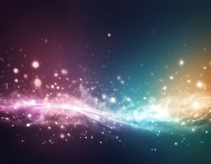 Wall Mural - abstract space background