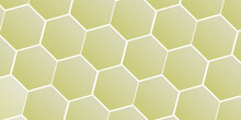 Abstract Soft Green Background With Hexagons And Seamless Pattern In Vector Design . Luxury Soft Green Pattern Geometric Mesh Cell Texture .