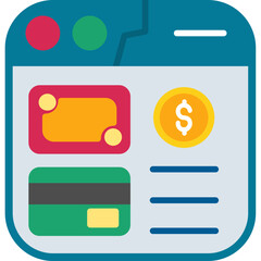 Poster - Online Payment Icon