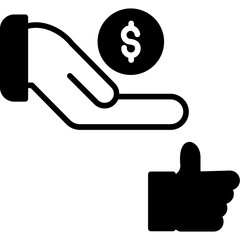 Wall Mural - Cash Payment Icon