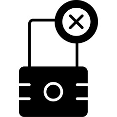 Poster - Lock Icon