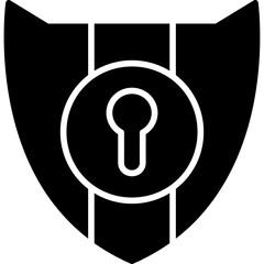 Sticker - Keyhole Icon