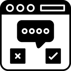 Poster - Browser Chat Icon