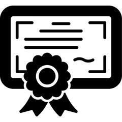 Sticker - Certificate Icon