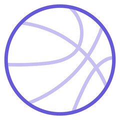 Sticker - Basketball Icon