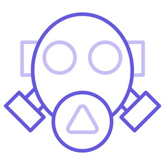 Poster - Gas Mask Icon of Research and Science iconset.