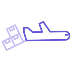 Sticker - Cargo Aircraft Icon