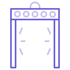 Poster - Boarding Gate Icon of Immigration iconset.