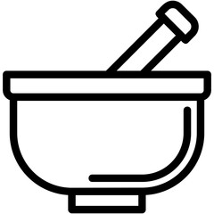 Sticker - Pestle Icon