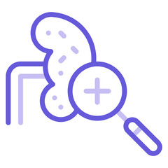 Wall Mural - Kidney Checkup Icon of Health Checkup iconset.