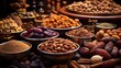 nuts and dried fruits