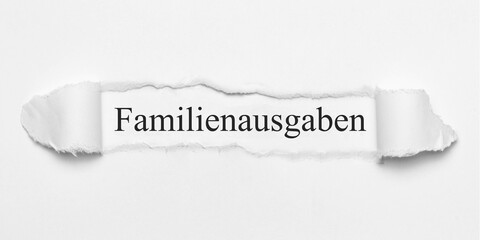 Sticker - Familienausgaben	
