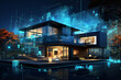 Smart home concept illustration